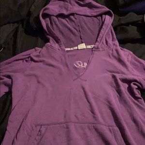 Pink Victoria’s Secret hoodie